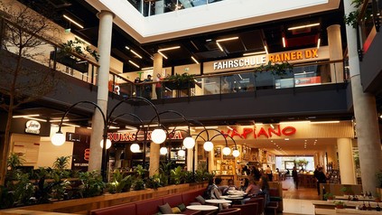 neuer Foodbereich im Donau Zentrum