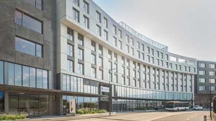 Außenansicht des Mercure Hotel Geneva Airport