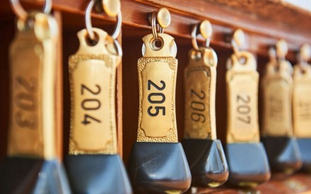 Mehrere Hotelschlüssel