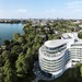 Das Hamburger Fünf-Sterne-Superior-Haus an der Alster von außen
