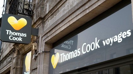 Außenansicht eines Thomas Cook Reisebüros