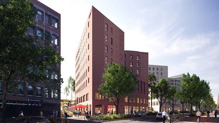 Visualisierung des IntercityHotel Breda