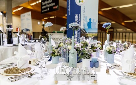 Ein liebevoll gedeckter Tisch auf der FAFGA