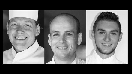 Mattias Roock, Stefan Lünse und Christophe Loeffel