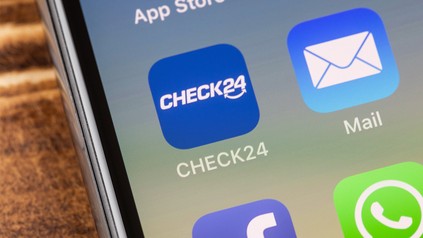 Das Logo von CHECK24