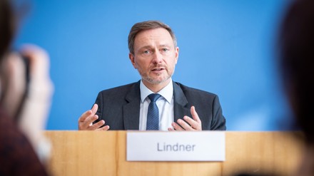 Christian Lindner (FDP), Bundesminister der Finanzen. (Foto: © picture alliance/dpa | Michael Kappeler)