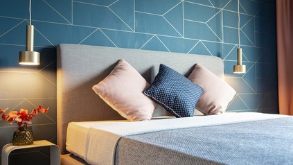 Schlafbereich der ipartments Darmstadt