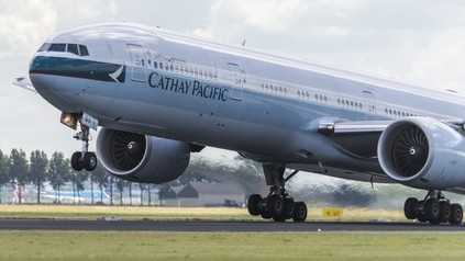 Cathay Pacific Flugzeug
