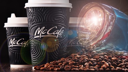 Kaffeebohnen von McDonalds