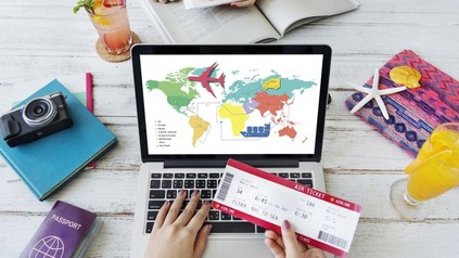 Online Buchung Flug