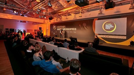 Der Deutsche Gastro-Gründerpreis wird veranstaltet von der Internorga, dem Leaders Club Deutschland und orderbird. (Foto: © Hamburg Messe und Congress / Rolf Otzipka)