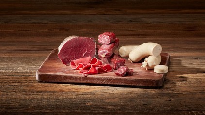 Diverse Fleisch- und Wurstsorten