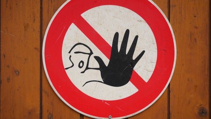 Warnschild