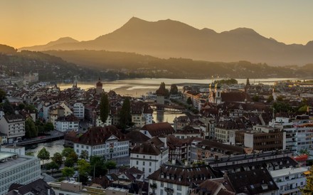 Panorama von Luzern