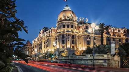 Ein Luxushotel in Frankreich