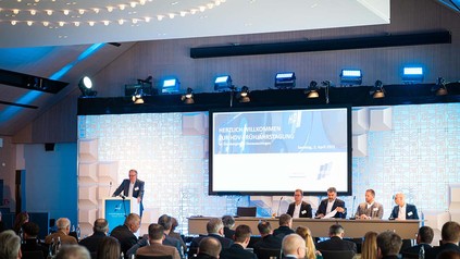 Auf der diesjährigen HDV-Frühjahrstagung im Öschberghof kamen rund 150 Mitglieder, Fördermitglieder und Gäste zusammen. (Foto: © HDV)