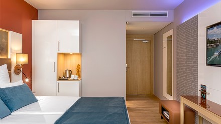 Zimmer des Leonardo Zurich Airport