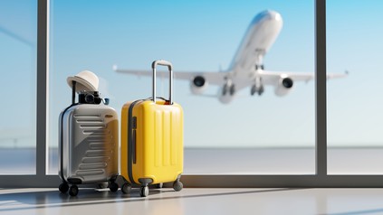 Ein leerer Flughafen