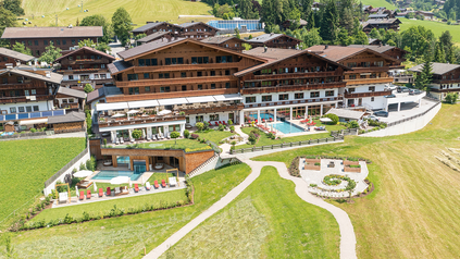 Panoramawiese des Natur & Spa Resort Der Alpbacherhof