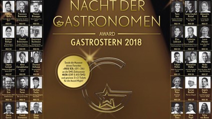 Das Plakat zur Nacht der Gastronomen 2018