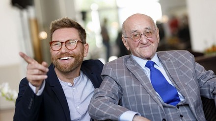 Alfred Biolek mit Adoptivsohn Scott Biolek-Ritchie