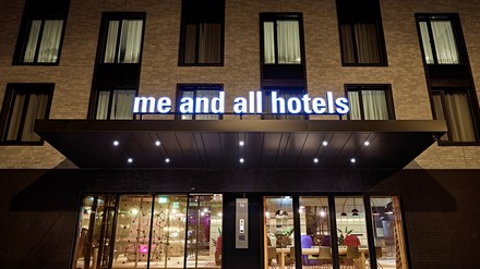 Das neue me and all hotel in Düsseldorf-Oberkassel