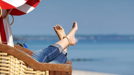 Viele Urlauber haben sich zu Beginn der Osterferien auf den Weg an die Küste gemacht