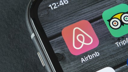 Das Logo von Airbnb