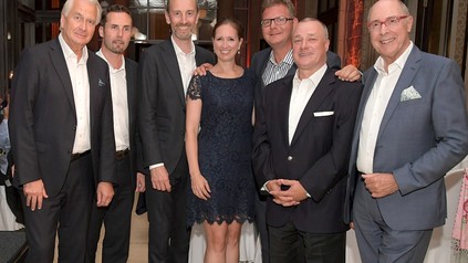 Klaus Kluth, René Schappner, Robert Shepherd, Petra Bierwirth-Schaal, Markus Lehnert und Reiner Sachau sowie Peter Bierwirth