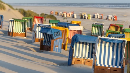 Strandkörbe in Ostfriesland
