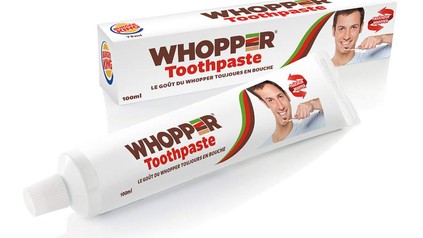 Whopper Toothpaste