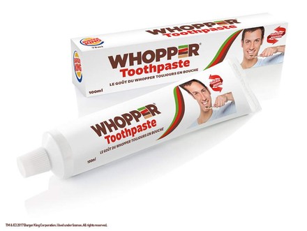 Whopper Toothpaste