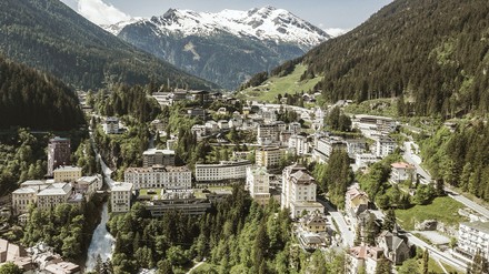 Luftaufnahme von Bad Gastein