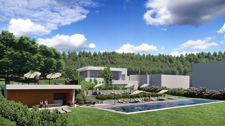 Der neue Außenbereich lädt nach einem aktiven Tag in der umliegenden Bergwelt zum Entspannen und Genießen ein. (Foto: © Hotel Der Bär)