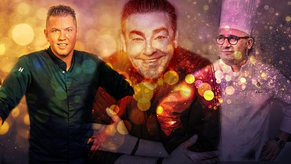 Die drei Spitzenköche Laurent Eperon, Juan Amador und Jacob Jan Boerma