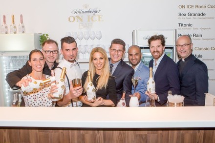 Adriana Zartl, Alex List, Barchef Dein Dumancic, Yvonne Rueff, Eduard Kranebitter, Eric Papilaya, Daniel Serafin, Dompfarrer Toni Faber