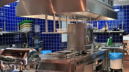 Ein Lüftungssystem in einem Restaurant