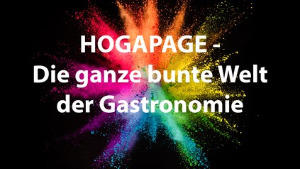 Farbexplosion und Schrift