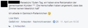 Witziger Kommentar Facebook