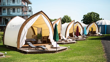 Glamping in der Hotellerie