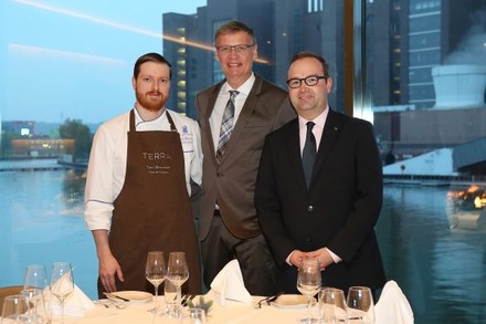Tino Wernecke, Günther Jauch und Marcus Scharon