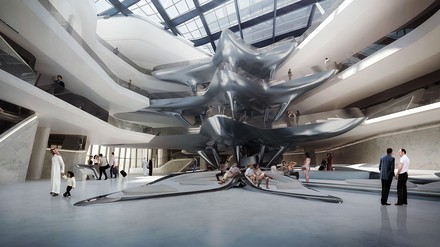 Rendering des Vertical Cafes im ME Dubai