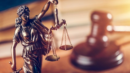 Figur der Justitia