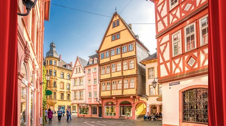 Die Altstadt von Mainz