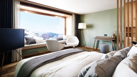 Zimmer im Hotel Biberkopf