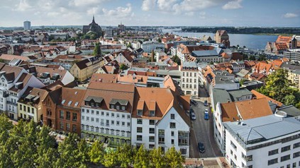 Rostock von oben