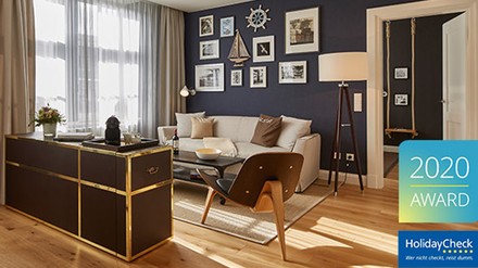 Ein Zimmer des Hapimag Resort Hamburg