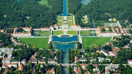 Die Schlossanlage Nymphenburg in München