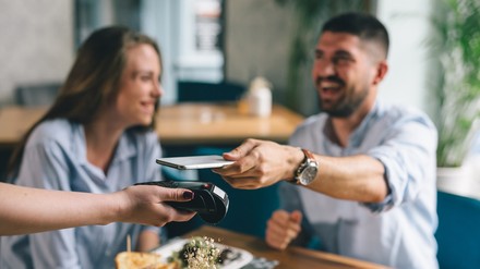 Eine Gästeliste in einem Restaurant