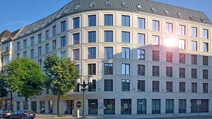 Außenansicht des B&B Hotels Berlin Charlottenburg